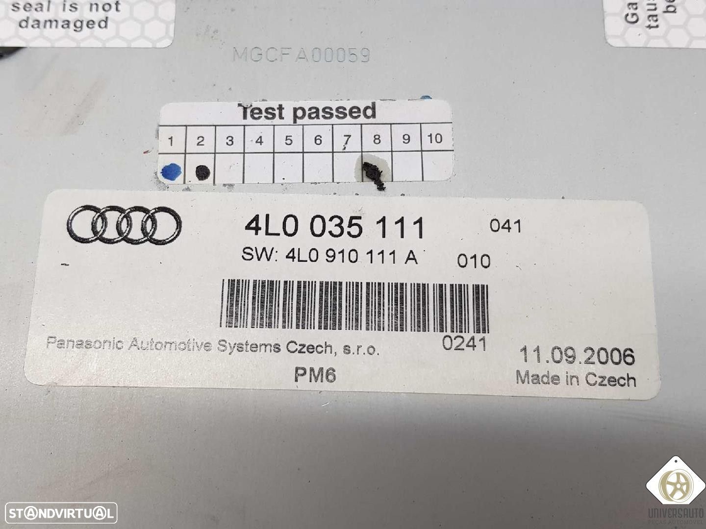 SISTEMA NAVEGAÇÃO GPS AUDI Q7 2008 - 1