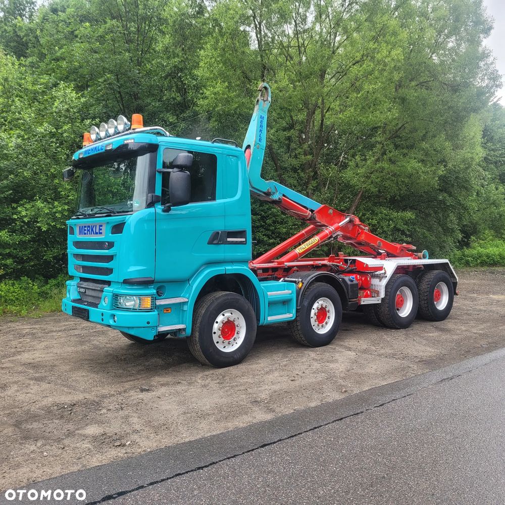Scania G 490 ,Euro 6, Hakowiec PALFINGER