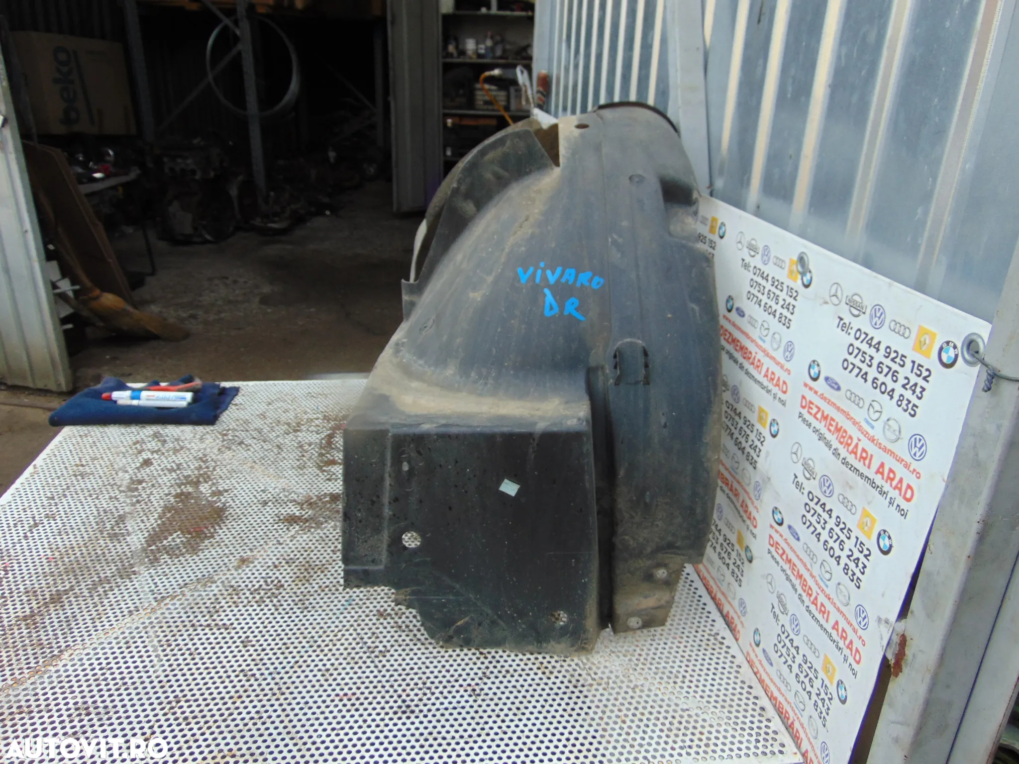 Carenaj roata fata Opel Vivaro 2001-2014 carenaje fata Renault Trafic stanga dreapta nissan primastar - 5