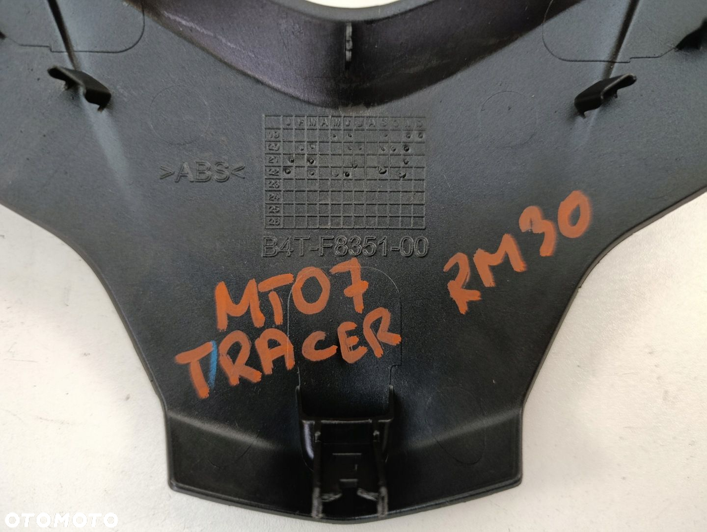 YAMAHA MT07 TRACER 7GT RM30 NOSEK WYPEŁNIENIE CZASZY - 7