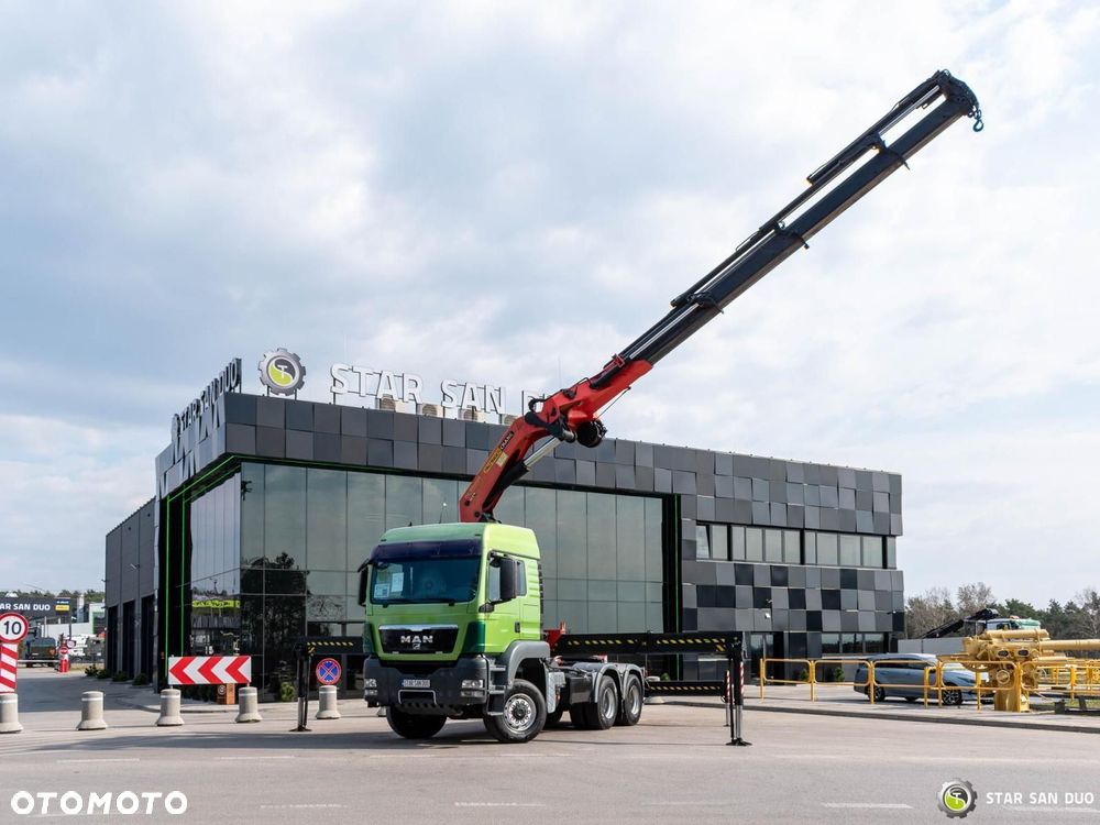 MAN TGS 26.480 6x6 PALFINGER PK 60002 HDS Żuraw Wciągarka - 4