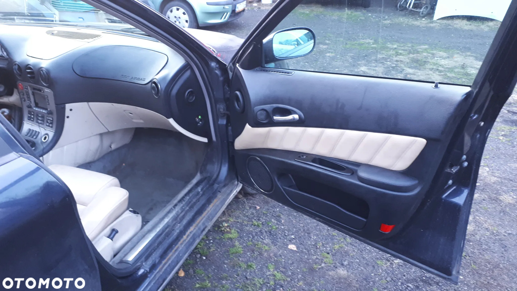 ALFA 166 164 FOTELE kompl Przód + tył SKÓRA boczki - 10