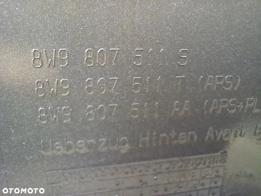 AUDI A4 B9 LIFT S LINE ZDERZAK TYLNY 18-> - 11