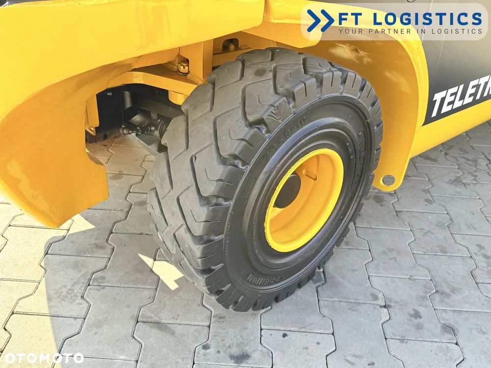 JCB WÓZEK TELESKOPOWY JCB TLT30D / KABINA / 2018 ROK / PRZESUW BOCZNY / NOWE OPONY - 8