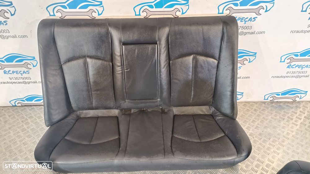 .BANCO BANCOS MERCEDES BENZ CLASS E W211 PELE AQUECIDO AIRBAG FRENTE FRONTAL TRASEIRO TRÁS - 18