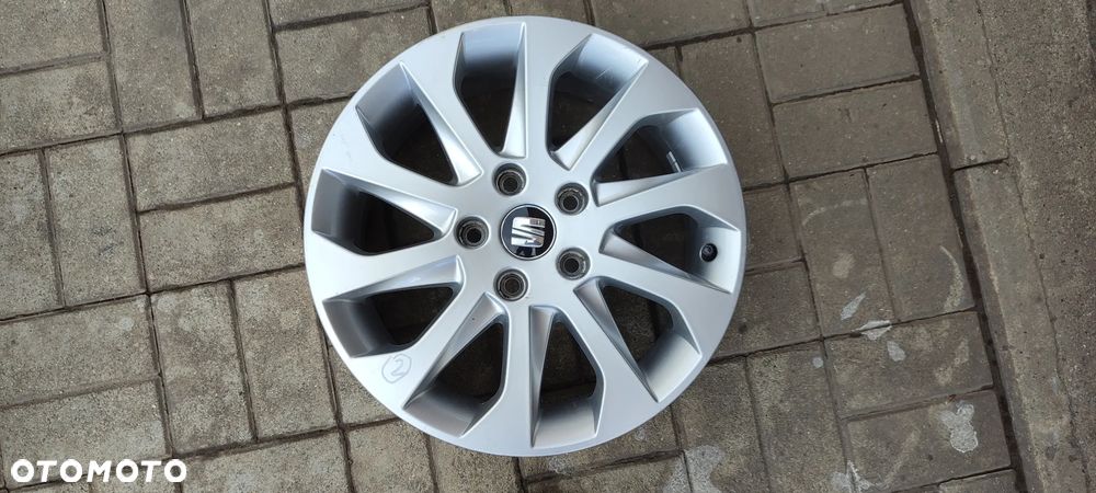 FELGI ALUMNIOWE 5x112 6.5J x16 CALI ET46 fi 57.1  SEAT LEON ALTEA TOLEDO 5F0601025A VW SKODA AUDI KOMPLET 4 SZTUKI - 3