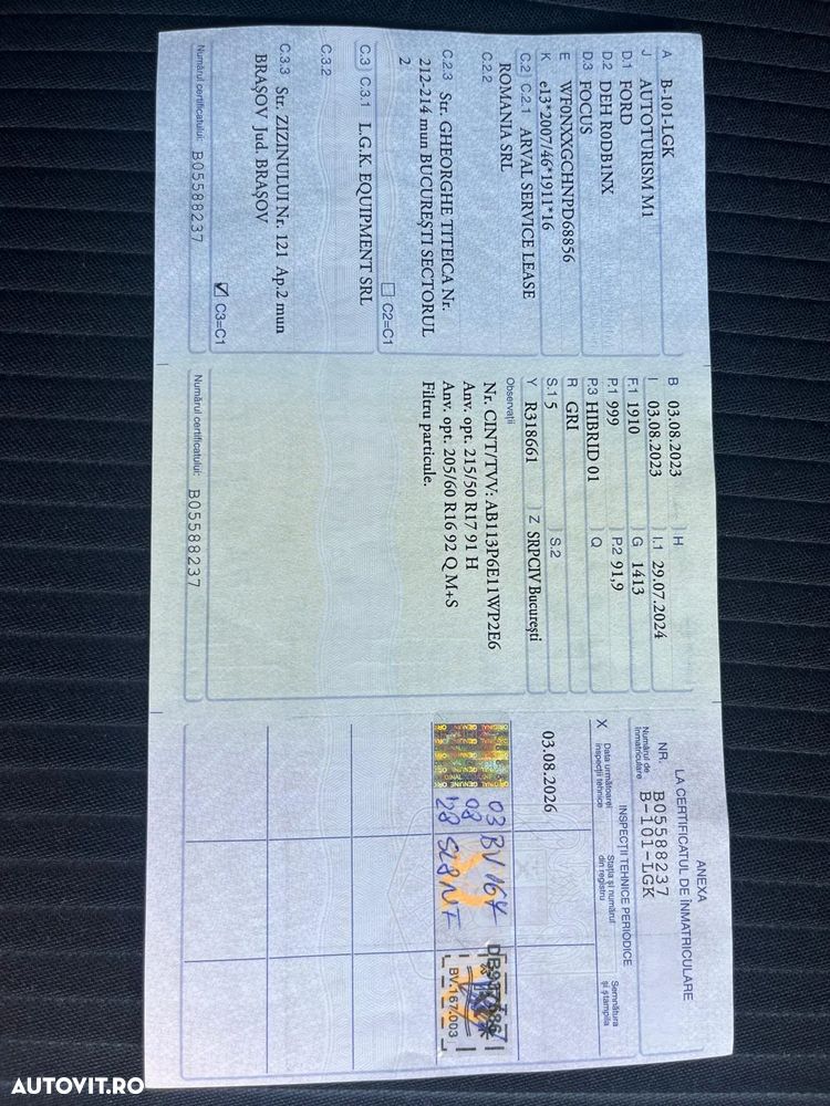 Ford Focus 1.0 EcoBoost MHEV Titanium - 9
