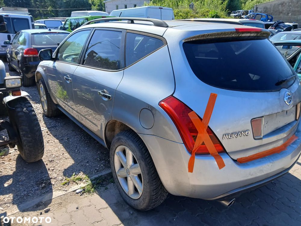 NISSAN MURANO 3.5 SILNIK VQ35DE SKRZYNIA M-CVT  KY0 maska pokrywa silnika klapa bagażnika zderzak lampa reflektor pas przedni stop lampy halogeny przeciwmgłowe odblaski grill atrapa znaczek błotnik błotniki - 4
