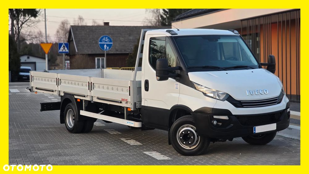 Iveco DAILY 3.0 180KM 10EP 72C18❗❗ŁADOWNOŚĆ 4 TONY / ZABUDOWA UNICAR 5M / SKRZYNIA OTWARTA / ROSTAW OSI 4.75 MAX / SKRZYNIA MANUALNA / TEMPOMAT / BURTY 40CM / SERWIS ASO / SALON POLSKA / 1 WŁASCICIEL -❗❗ - 1