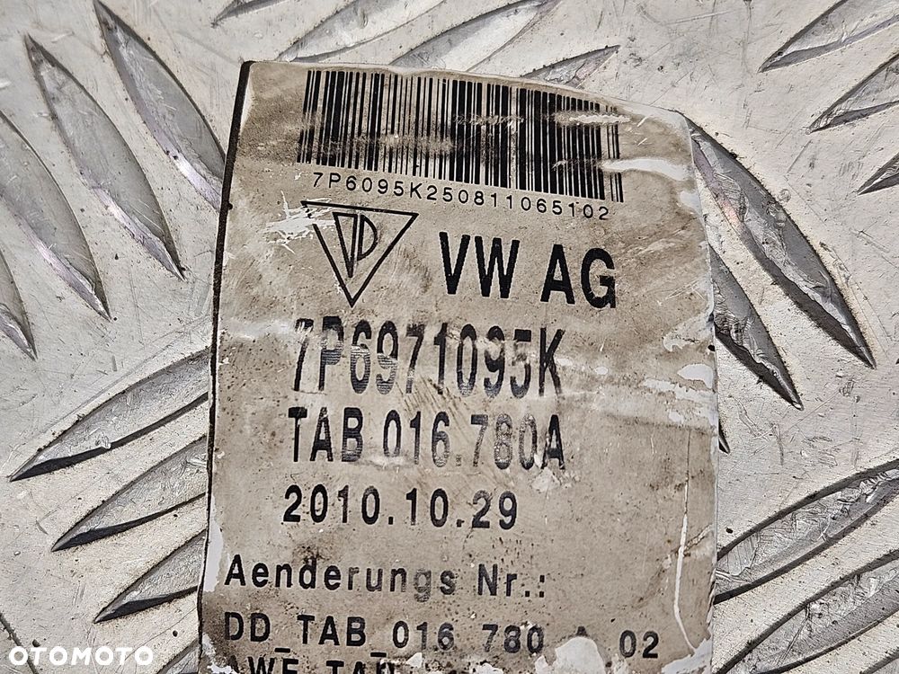 VW TOUAREG II 7P CAYENNE 10-18R WIAZKA ZDERZAKA PRZOD 7P6971095K 7P6971095 K - 4