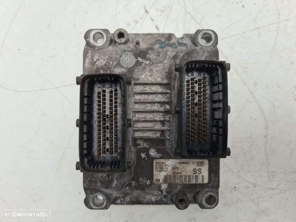 OPEL CORSA C ECU | CENTRALINA - BOSCH | Ref: GM 553 526 22 - 0 261 206 253; - 2