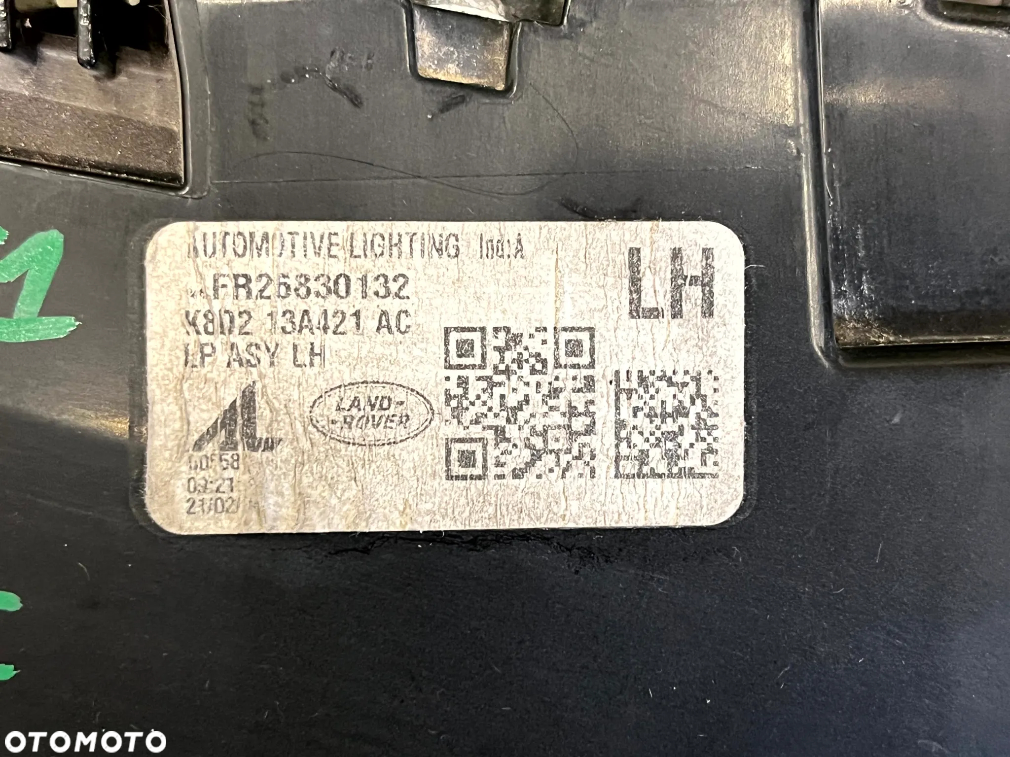 RANGE ROVER EVOQUE II L551 LAMPA LEWY TYŁ LEWA TYLNA W KLAPĘ K8D2-13A421-AC LEKKIE PĘKNIĘCIE - 6