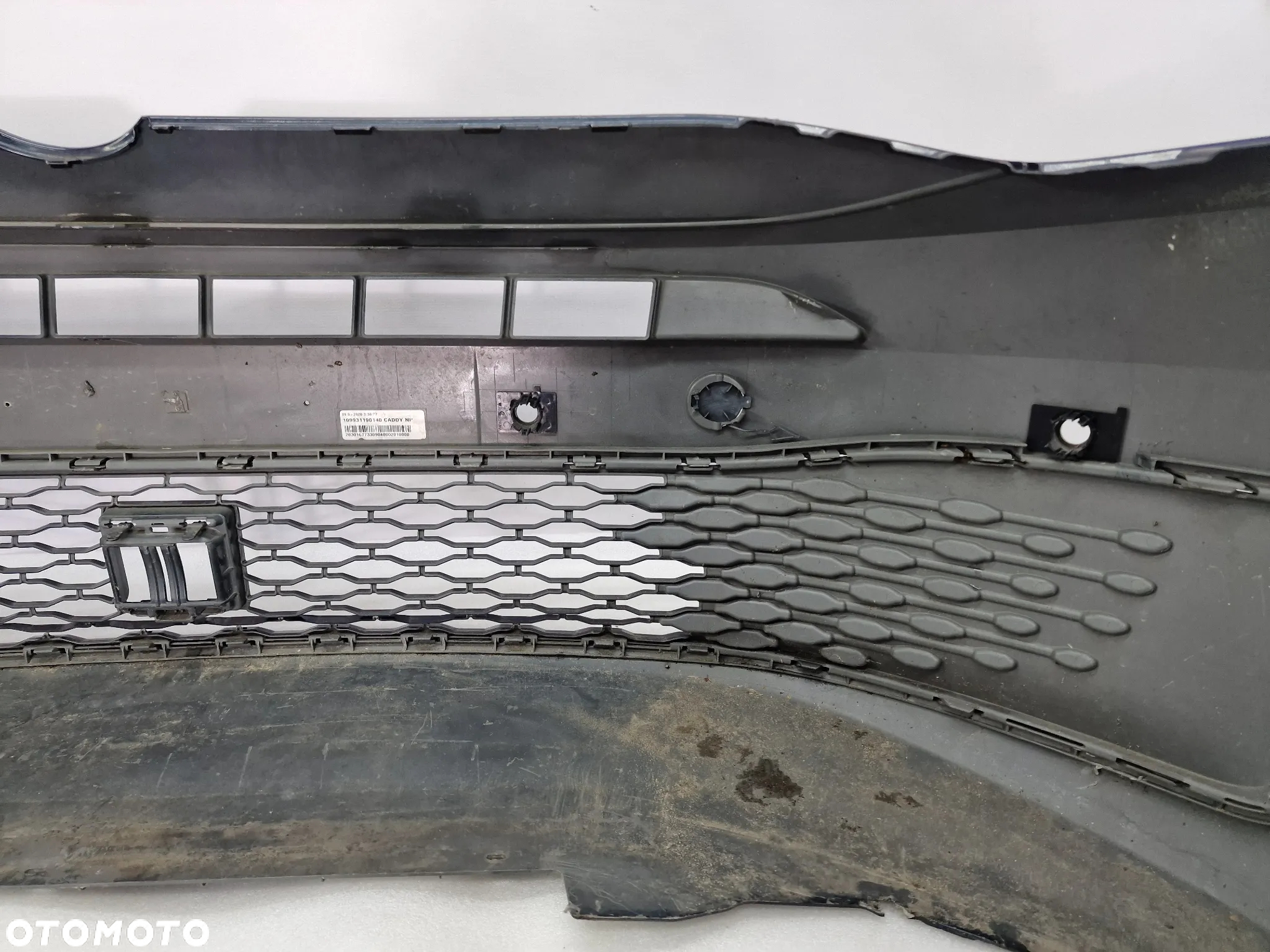 VW CADDY 2K7 LIFT 20- ZDERZAK PRZEDNI PRZÓD NA 4X PDC , NR 2K7807221A , NR AUKCJI NZ741 - 31
