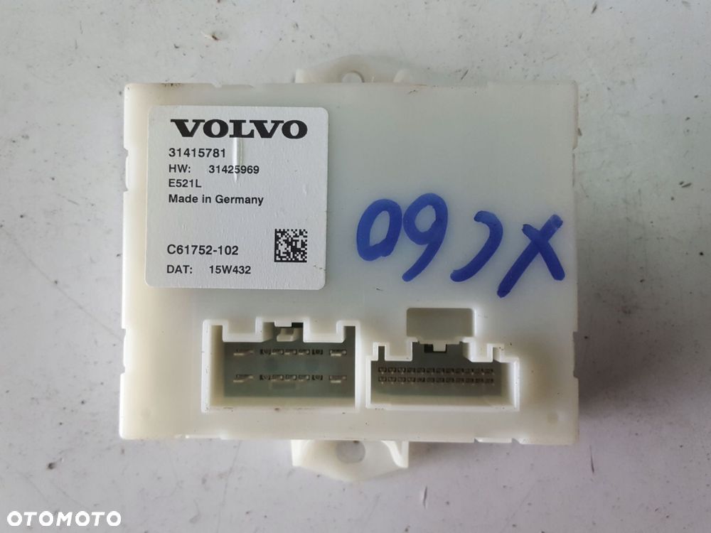 VOLVO XC60 I LIFT 13-17r MODUŁ KLAPY BAGAŻNIKA TYŁ 31415781 - 1