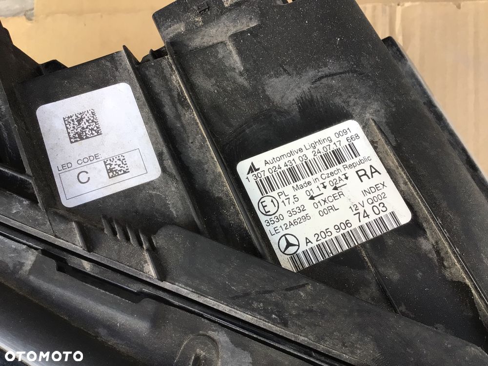 Lampa przednie lewa Mercedes C-klasa 205 Full Led - 5