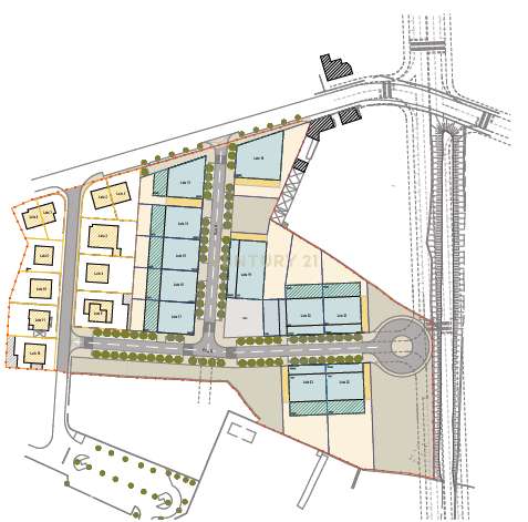 Terreno para 143 apartamentos, em Santa Maria Maior. - Grande imagem: 2/37