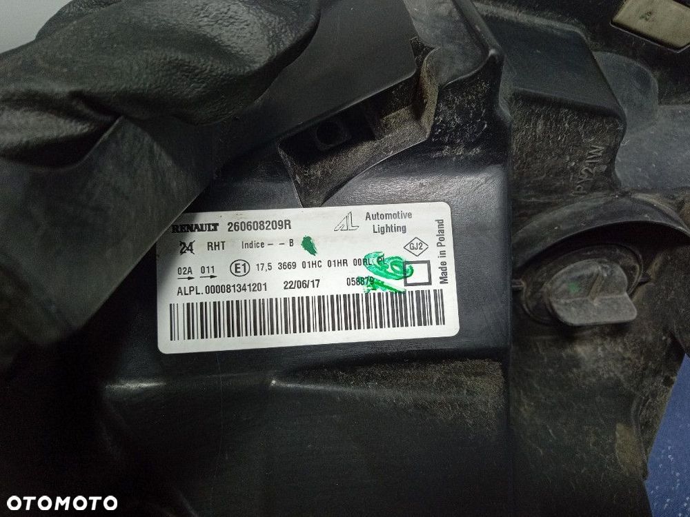 DACIA DUSTER I LIFT 13- REFLEKTOR LEWY LAMPA PRZÓD 260608209R - 7