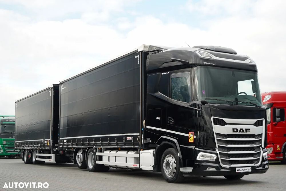 DAF XG 480 / COMBINAȚIE TANDEM / 120 M3 / DRIVE-THROUGH / AER CONDIȚIONAT PARCARE / WECON / PUNTE RELAXABILĂ / ȘINGURI PENTRU STICLE / SAF / 2023 - 4