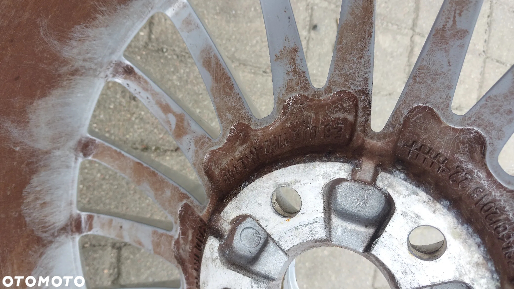 FELGA AUDI A3 8Y0601025B 8J 17 ET46 5x112 - 3