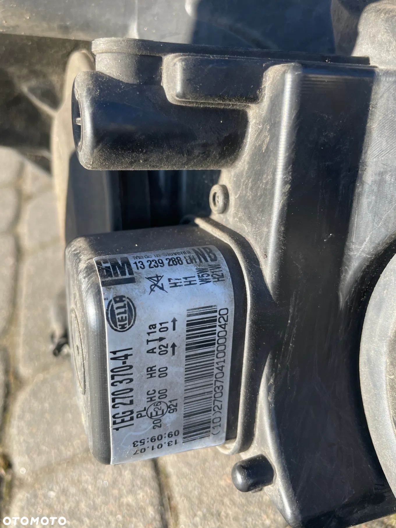 OPEL ASTRA H III PRZÓD KOMPLETNY BŁOTNIK LEWY PRAWY LAMPA REFLEKTOR PRZEDNI MASKA ZDERZAK GRILL Z21B - 15
