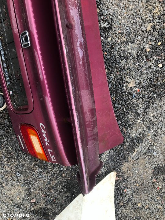 honda civic lsi klapa bagażnika spoiler - 6