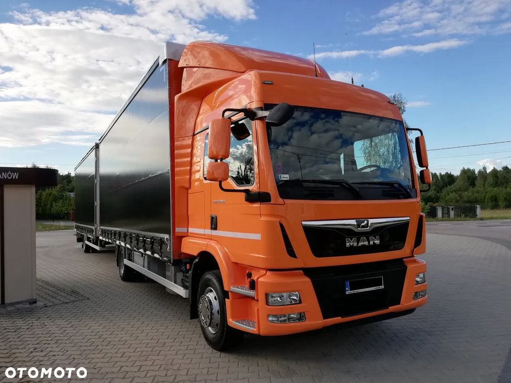 MAN TGL 12.250 Tandem Przejazdowy Zestaw Przestrzenny - 2