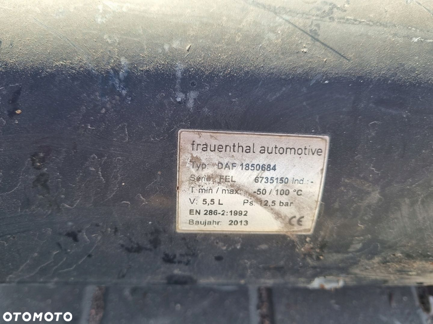 ZBIORNIK BUTLA POWIETRZA DAF XF 106 CF 5,5 L. - 4