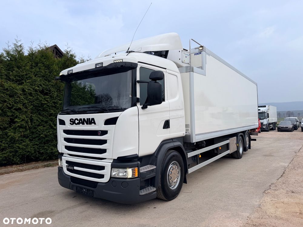 Scania Scania G 490 / CHŁODNIA + WINDA / 23 PALETY / EURO6 / OŚ SKRĘTNA / CARRIER 850 / ASO - 2