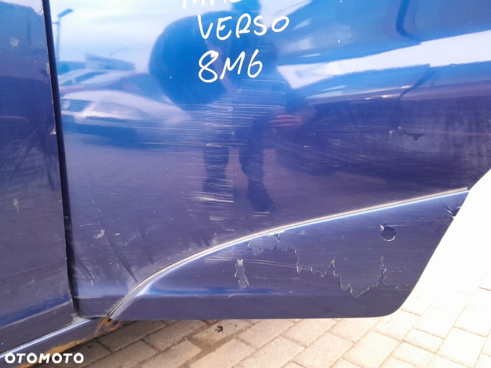 TOYOTA YARIS VERSO DRZWI LEWE TYLNE LEWY TYŁ KOLOR: 8M6 - 4
