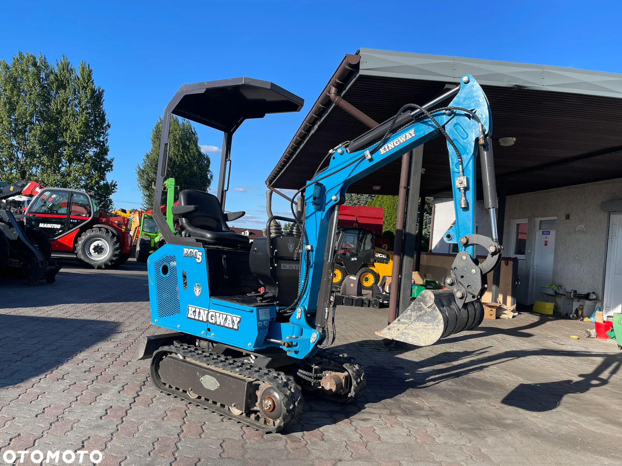 Kingway Minikoparka Kingway ECO 5 RS XN10 Rok 2023 Jak nowa Mini Koparka PEŁEN OSPRZĘT W CENIE - 4