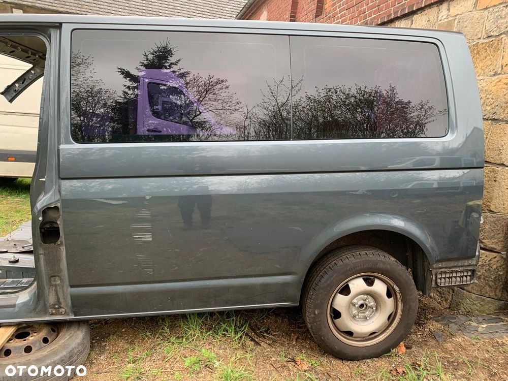 błotnik tylny lewy tył ćwiartka próg słupek vw transporter t5 t6 osobowy krótki l1h1 - 1