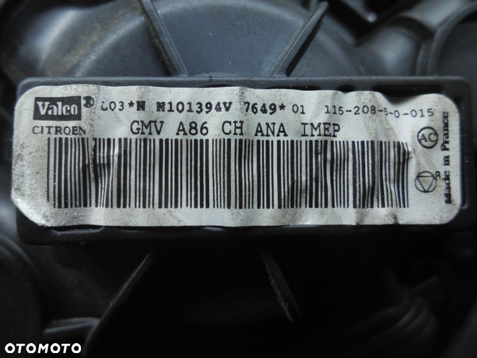 CITROEN C2 C3 WENTYLATOR DMUCHAWA NAGRZEWNICY - 2