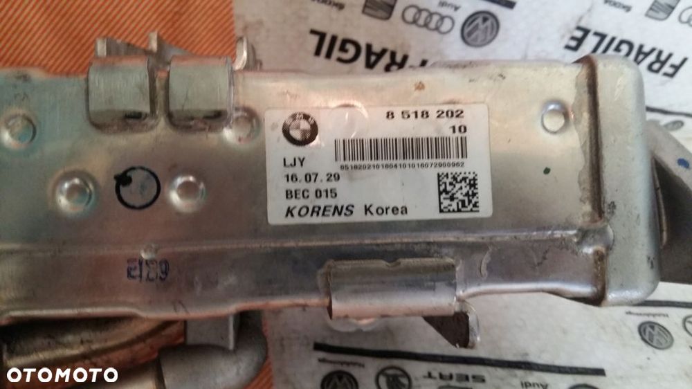 EGR CHŁODNICA SPALIN BMW F15 F25 F26 X3 X5 8518202 - 5
