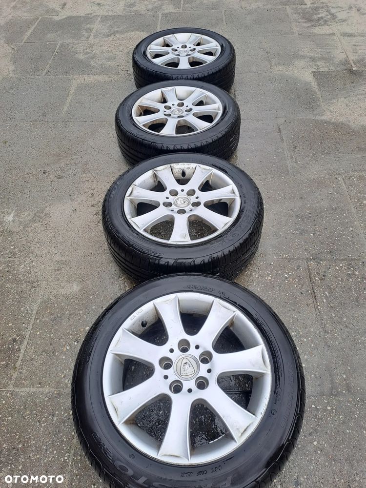 Ford Mondeo MKIV MK4 komplet alumfelg z oponami 205/55 R16 5x108 - 1