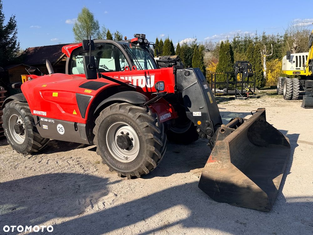 Manitou Manitou Ładowarka teleskopowa Manitou Mlt 840 137 PS łyżka widły Merlo 42.7 TF 737 130 Jcb 541-70 Bobcat TL 38.70 rolnicza budowlana KLIMA 841-145 PS+ zaczep hydr 625 630 635 733 737 741 742 841 850 961 - 29