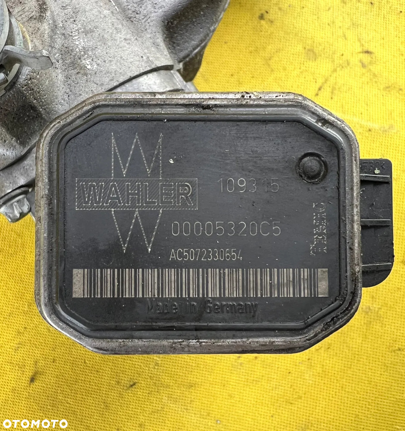 KOLEKTOR SSĄCY LEWY LF00052 3.0 CDI MERCEDES ZAWÓR EGR CZUJNIK SPALIN TEMPERATURY CHŁODNICA EGR - 9