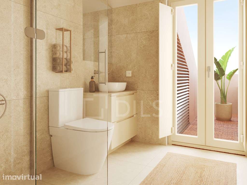 Apartamento T3 duplex em novo empreendimento junto à Tapada das Nec... - Grande imagem: 4/45