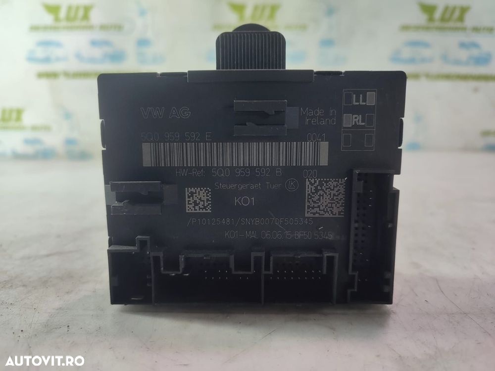 Modul usa dreapta fata  5q0959592e Volkswagen VW Arteon 1 [2017 - 202 - 4