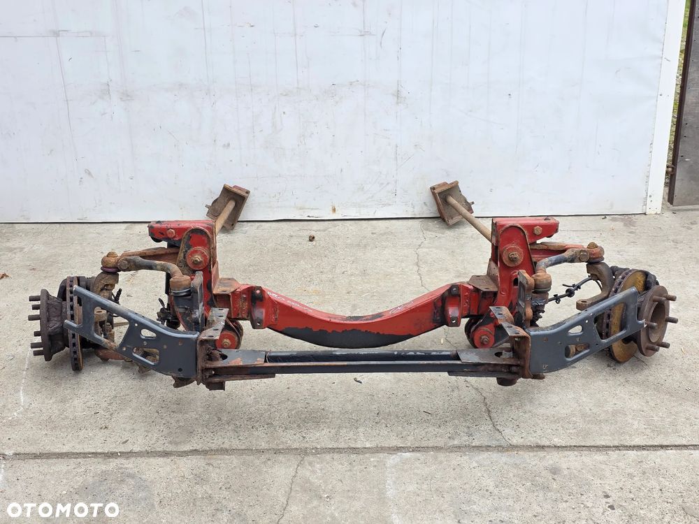 IVECO DAILY 06-14 BLIŹNIAK KOŁYSKA SANKI WÓZEK ZAWIESZENIE PRZOD TRAWERS 1L - 1