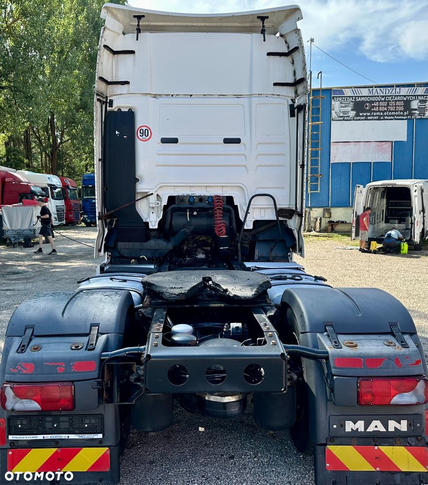 MAN TGX 18.440 XXL MANUAL KLIMA WEBASTO STANDKLIMA 2xALUTANK LODÓWKA SPOJLERY 960000km EURO 5 2009r ŁADNY - 5