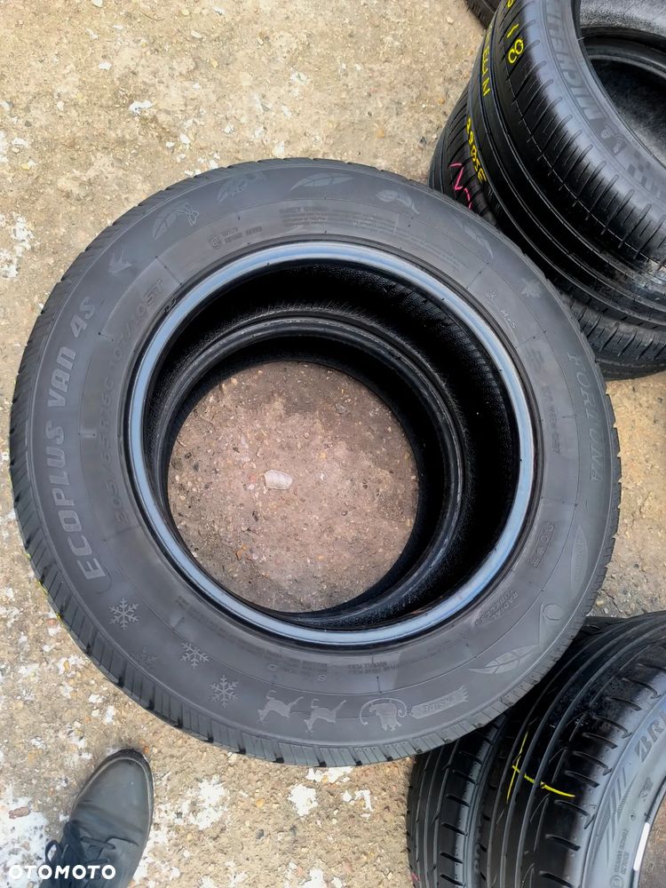 205/65R16C 107/105T 16 C Opony Całoroczne Wielosezonowe FORTUNA ECOPLUS VAN 4S 5,5mm Legnica ALU-RAD 23r. 205/65 - 5