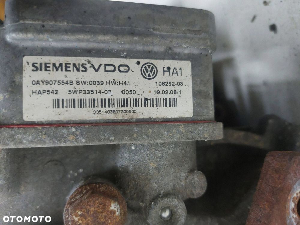 vw tiguan i 5n q3 8u 2.0 tdi 4x4 dyfer most tył lgx 0ay525010b 0ay907554b - 5