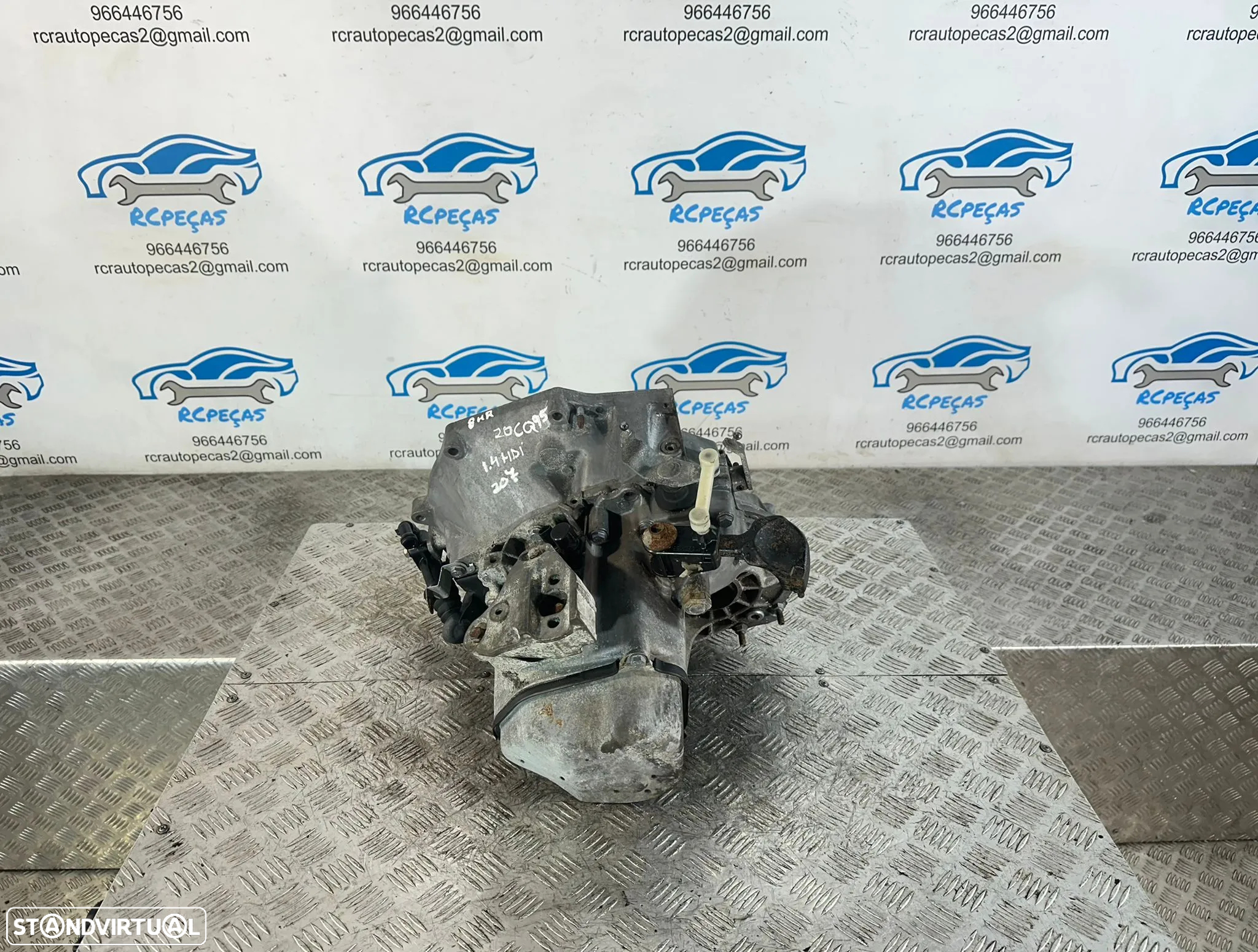 .Caixa 5 Velocidades Manual PSA Peugeot Citroen 20CQ95 1.4 HDi 8v 68cv - 6
