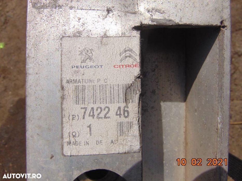 Armatura bara fata citroen c3 Picasso 2009-2016 intaritura bara fata d - 2
