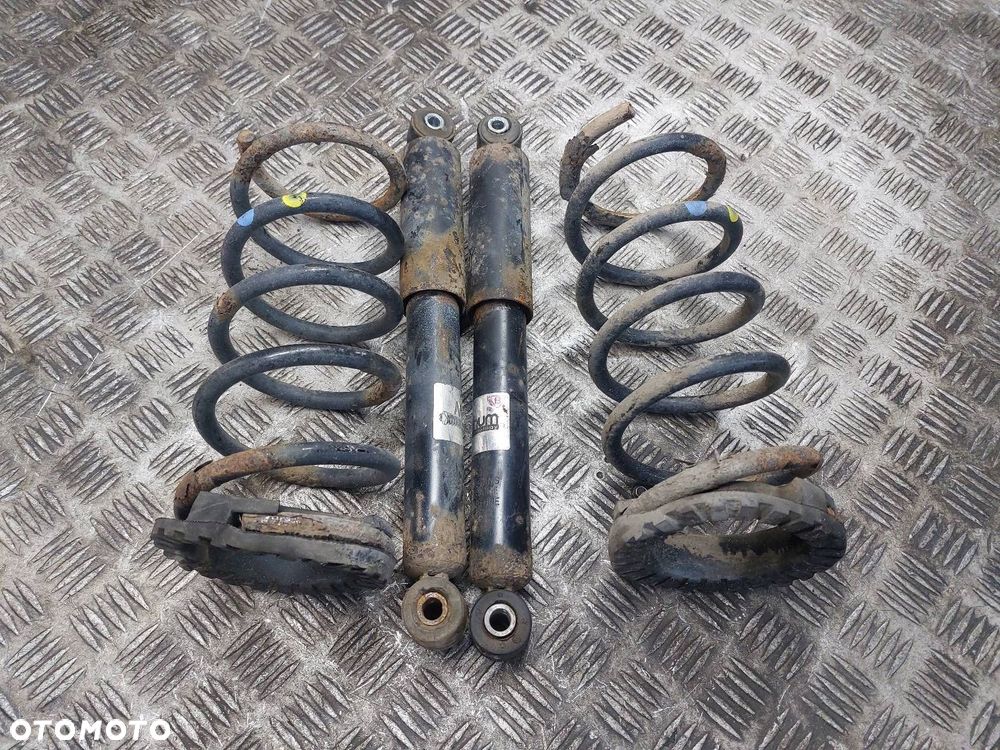 AMORTYZATORY + SPRĘŻYNY TYŁ KOMPLET FIAT PANDA II - 1