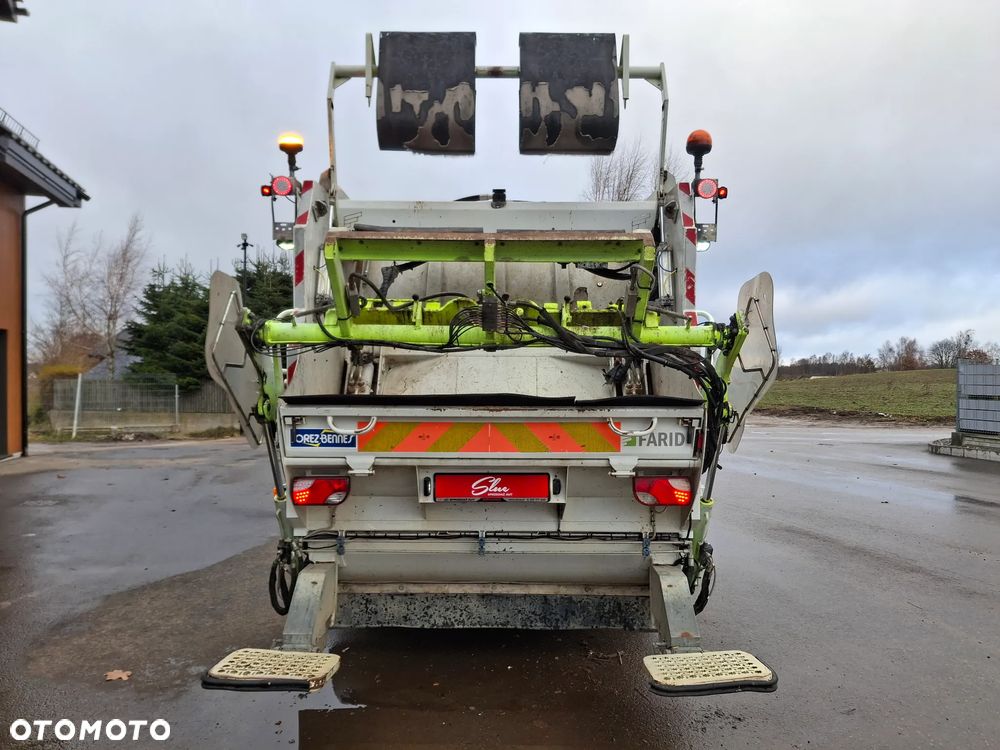 Renault D12 Truck Śmieciarka FARID Forez Bennes EURO 6 2016 rok 2 Osie Opony Bardzo Dobry Stan Zawieszenie Na Poduszkach - 13