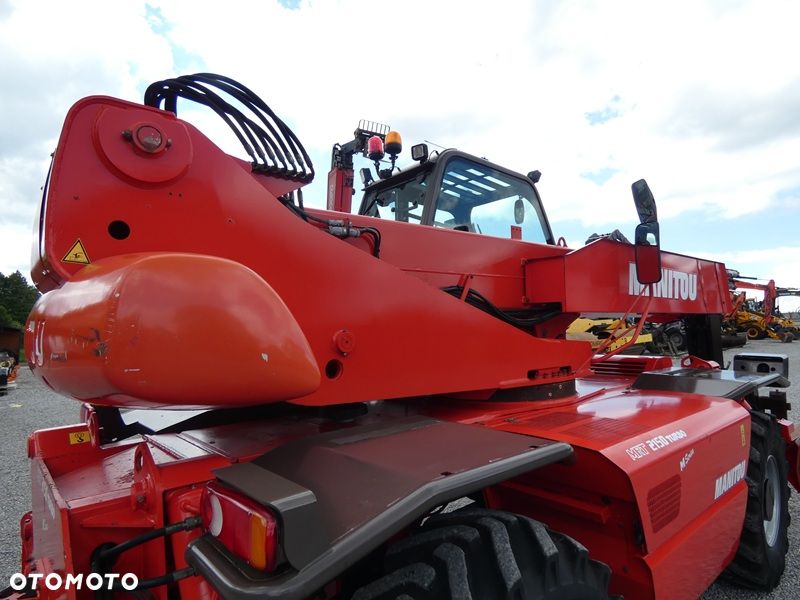Manitou MRT2150 ROTO / Sprowadzona / Pilot , wciągarka, łyżka + widły / - 23