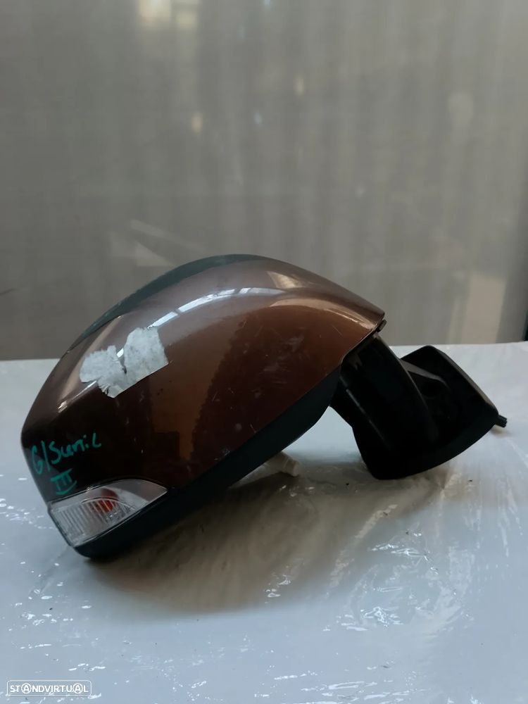 RETROVISOR DIREITO RENAULT GRAND SCÉNIC III 08- / FALTA PLASTICO BRAÇO - 2