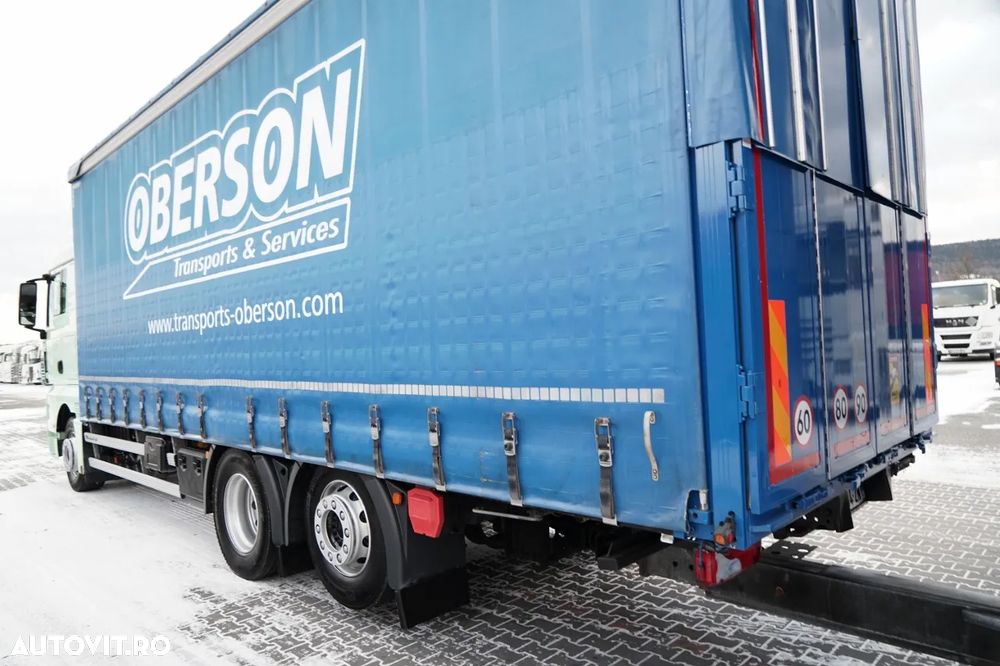 MAN TGX 26.460 / REMORCA TANDEM / 120 M3 / I-PARK COOL / PUNTE RIDICATĂ / PUNTE DIRECȚIE / + REMORCA FRUEHAUF / PUNTE SAF - 10