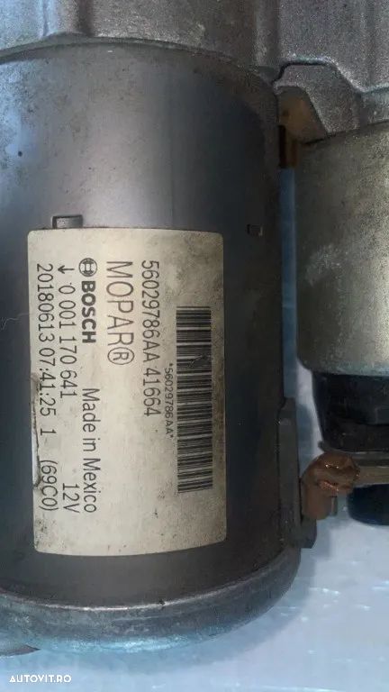 Electromotor Fiat 500X, Jeep Compass 1.4 b turbo 56029786AA - 2